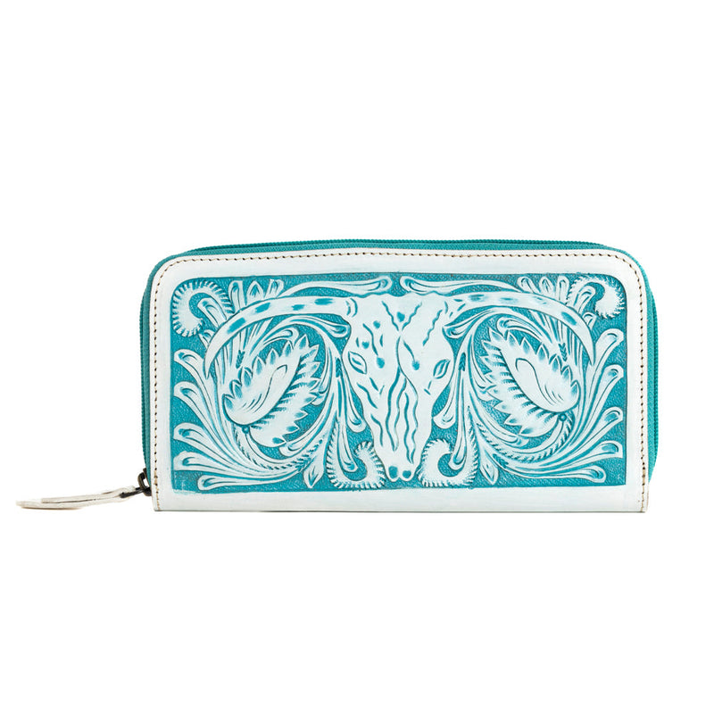 Steerhallow Canyon Wallet in Frosted Turquoise