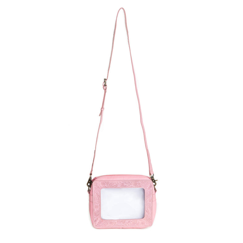 Open Vista Clear Bag in Pink