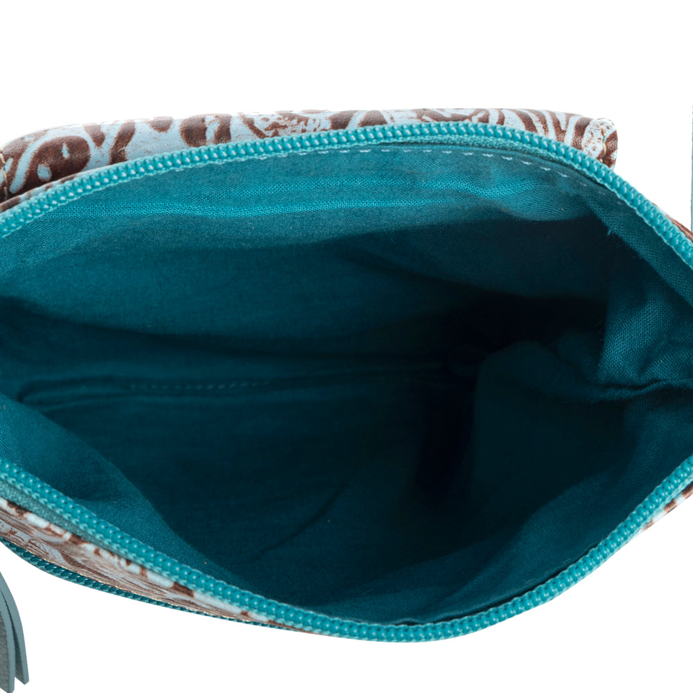 Wonder Trail Shoulder Bag in Turquoise - Myra USA