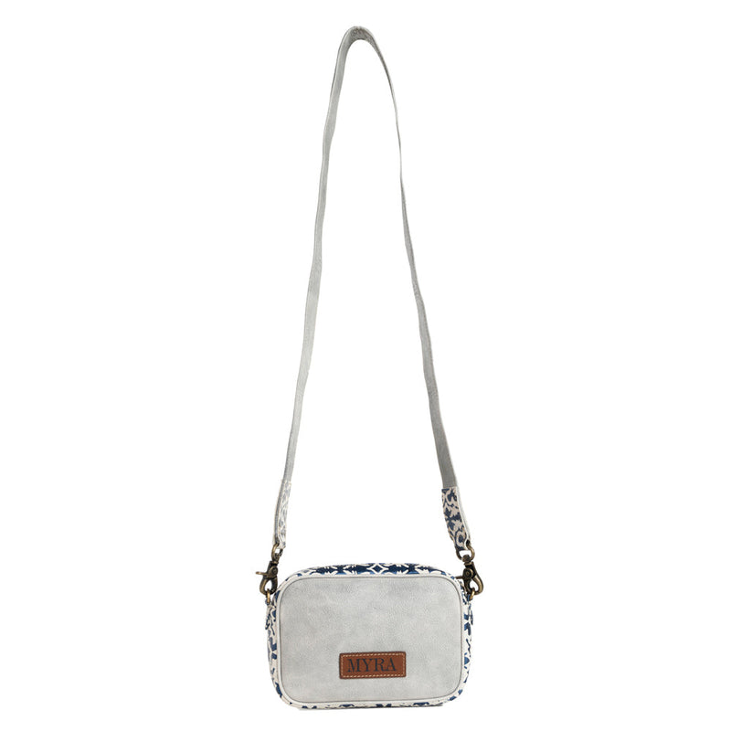 Tilla's Mine Trail Shoulder Bag in Blue & Gray