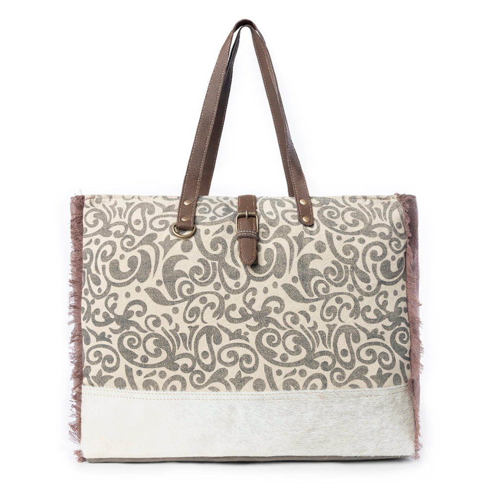 Floral Print Weekender Bag - Myra USA