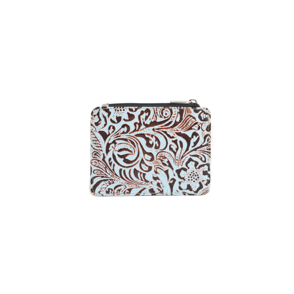 Wonder Trail Credit Card Wallet in Turquoise - Myra USA