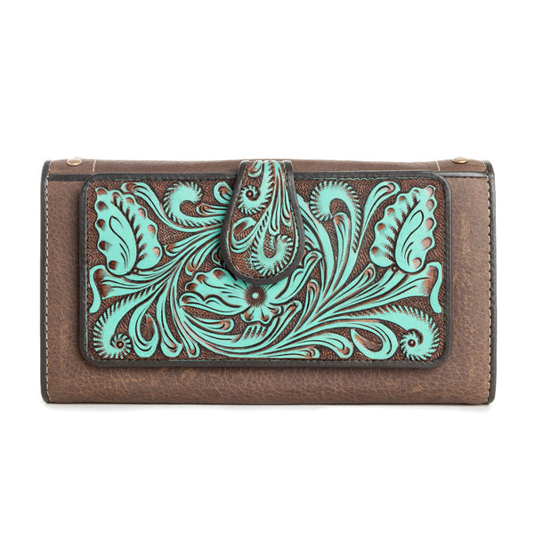 Danohue Peak Wallet in Turquoise