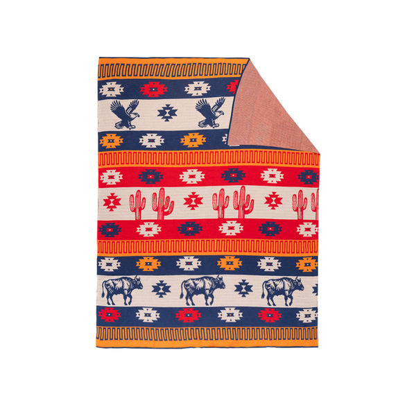Great Plains Legacy Throw In Blue - Myra USA