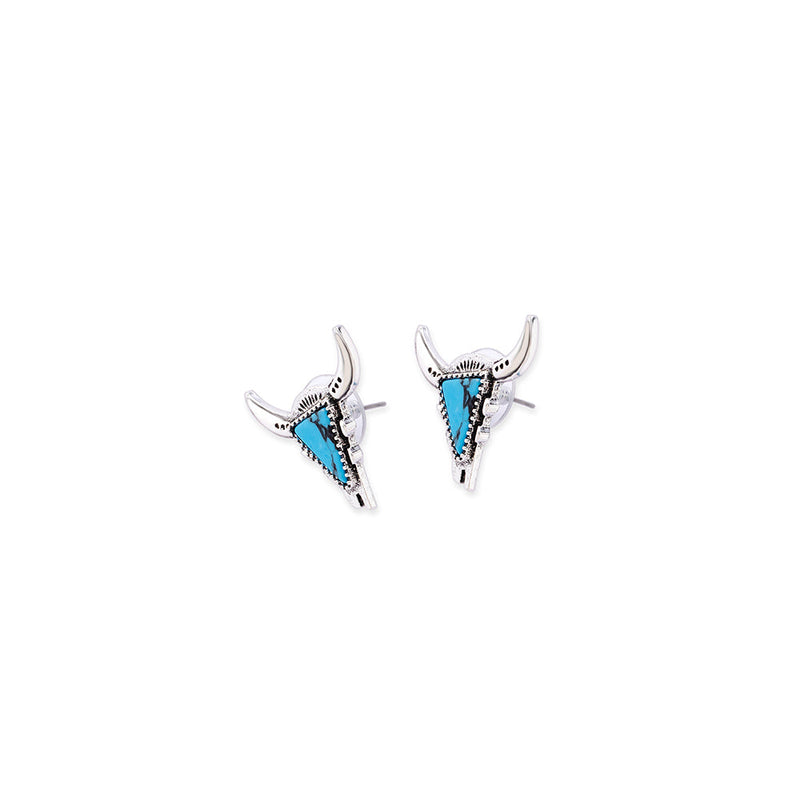 Sky Herd Earrings  In Blue