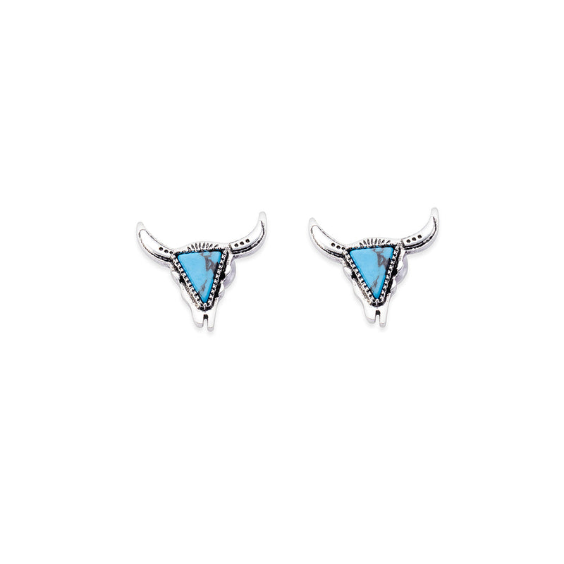 Sky Herd Earrings  In Blue