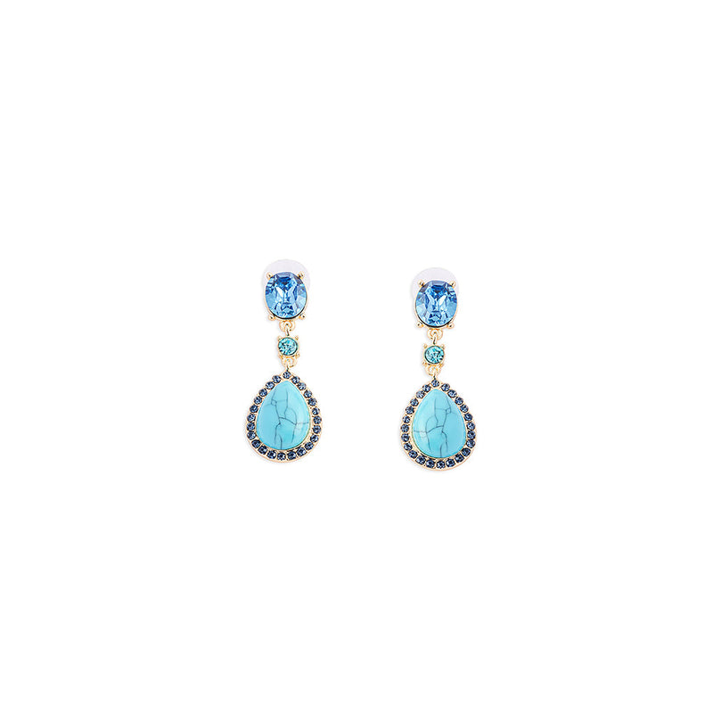 Prairie Sunstar Earrings In Sky blue