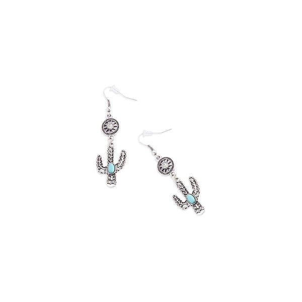 Saguaro Sentinels Earrings In Blue