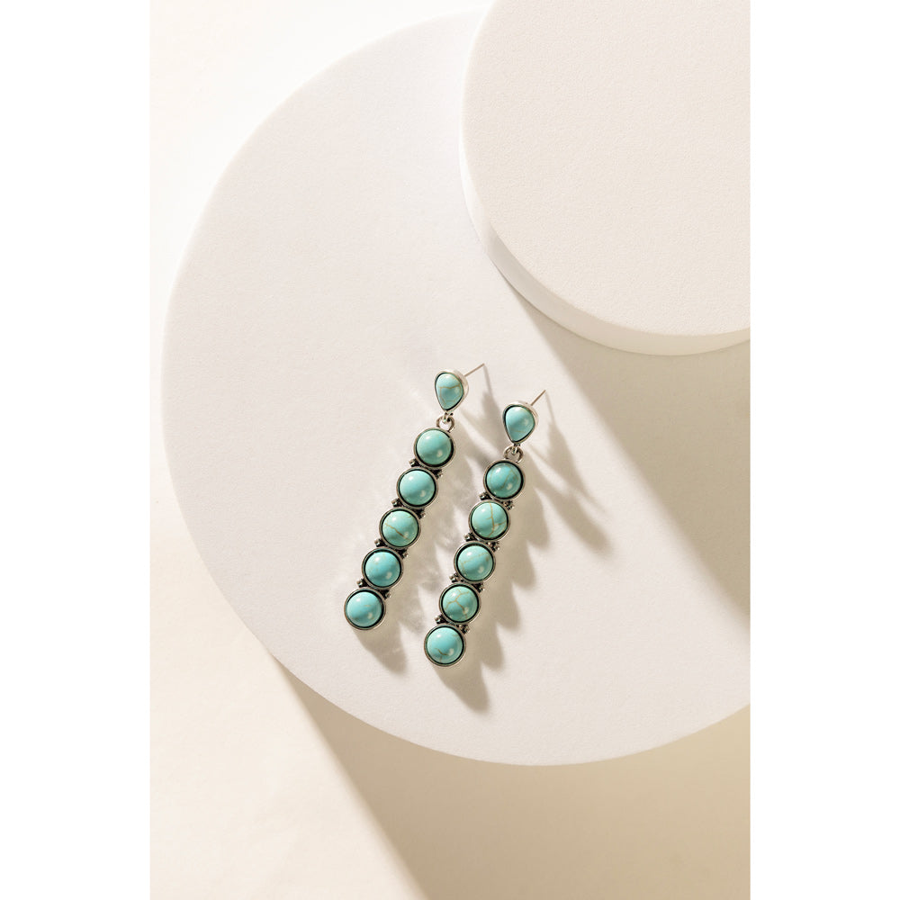 Totem's Wish Earrings In Blue - Myra USA