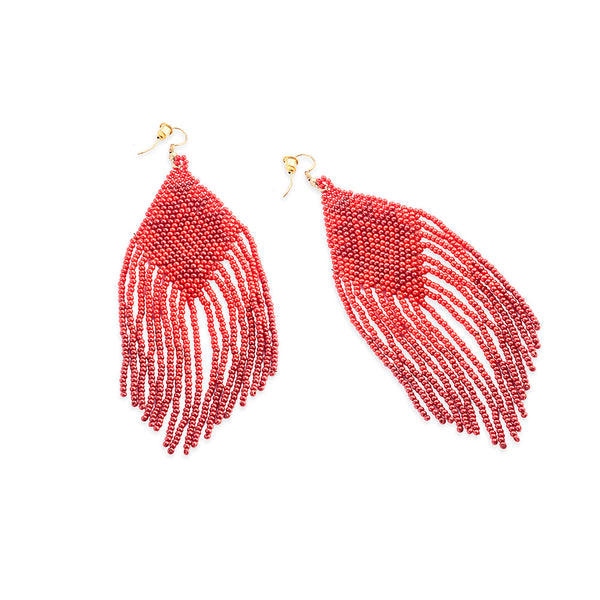 Draping Joy Beaded Earrings - Myra USA