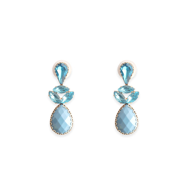 Bella in Blue Earrings  In Sky Blue