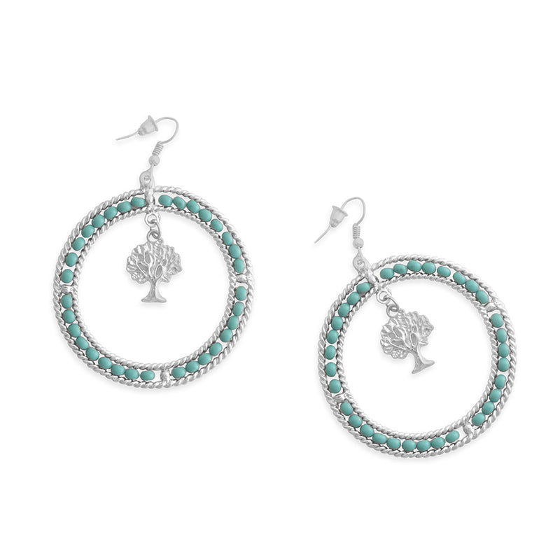 Raintree Encircled Earrings