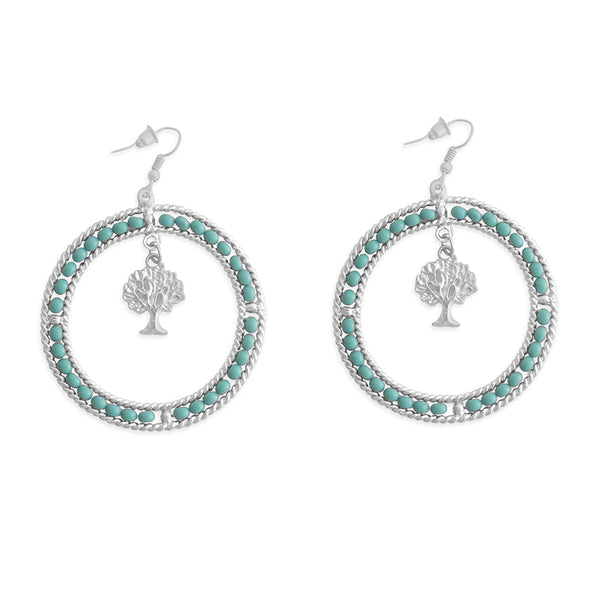 Raintree Encircled Earrings