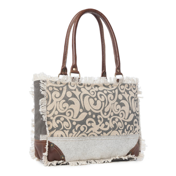Leaf Print Small Bag - Myra USA
