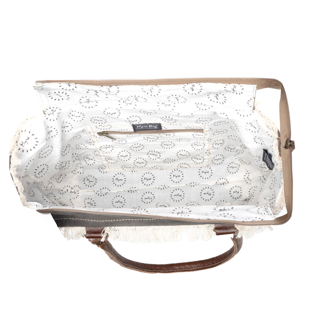 Leaf Print Small Bag - Myra USA