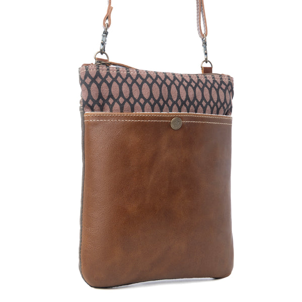 Honey Bee Print Small & Cross Body Bag - Myra USA