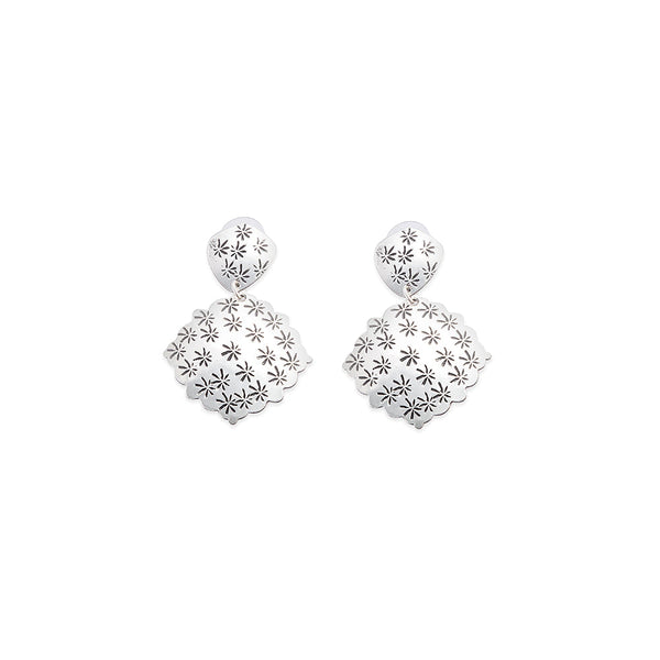 Traditions True Earrings In Silver - Myra USA