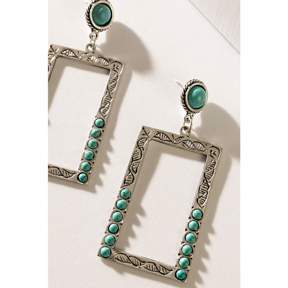 Windows of My Soul Earrings In Blue - Myra USA