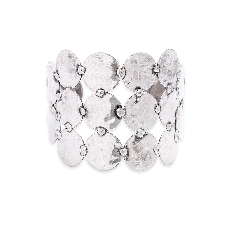 Fabritzia Charm Cuff Bracelet