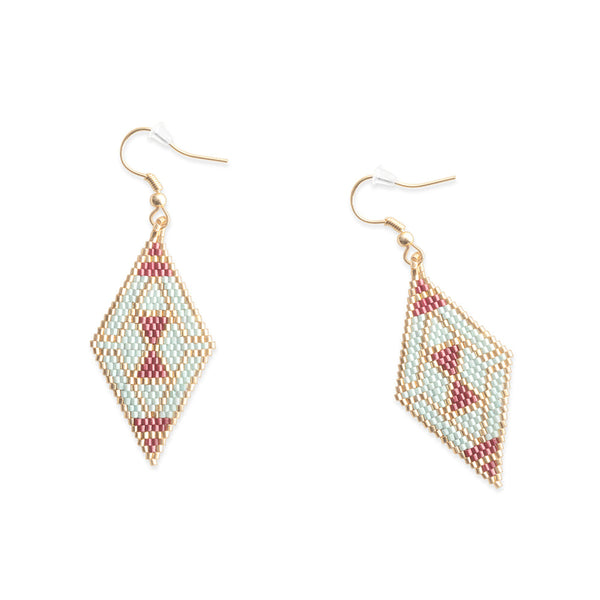 Time Mine Beaded Earrings