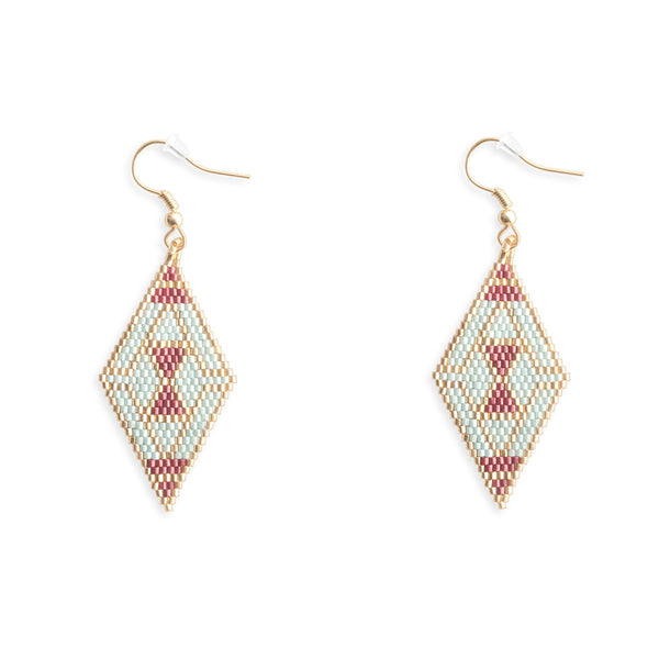 Time Mine Beaded Earrings