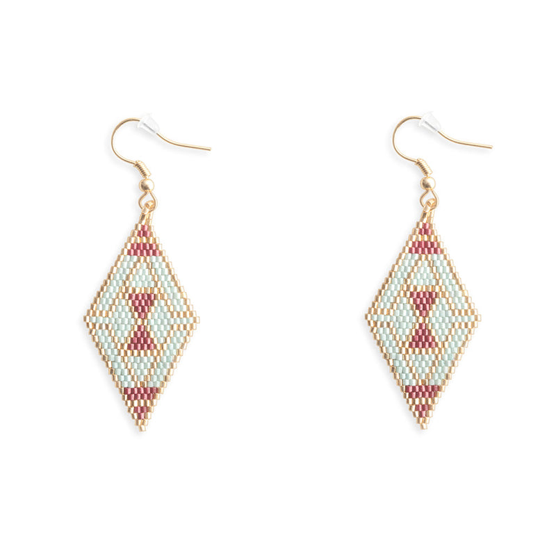 Time Mine Beaded Earrings