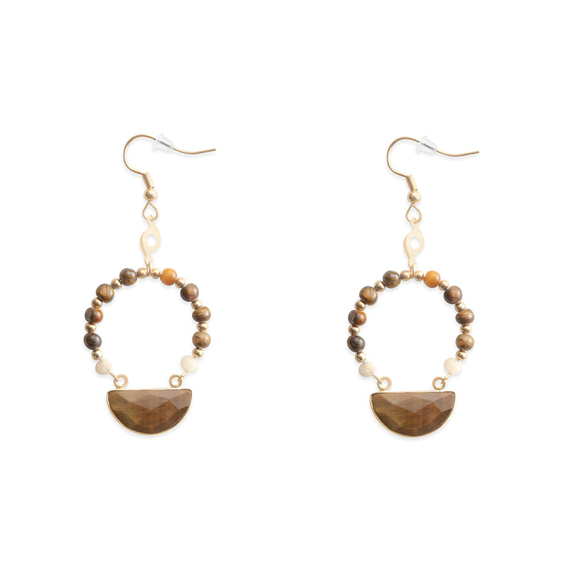 Shonanna Earrings In Brown