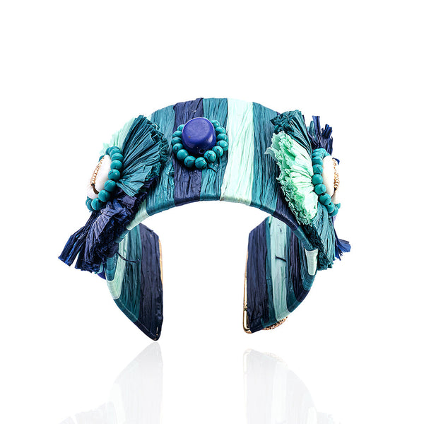 Distant Shores Wrapped Cuff Bracelet - Myra USA