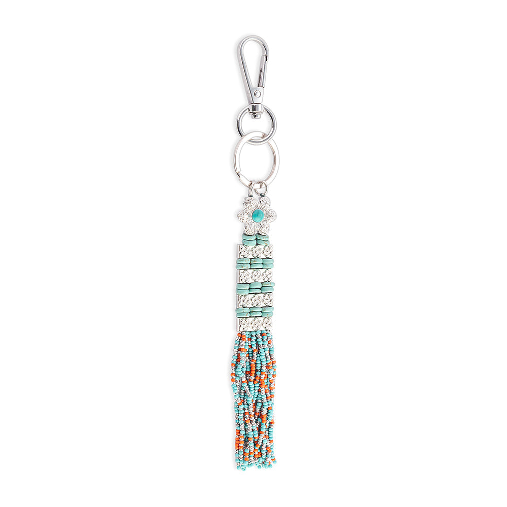 Ranchland Beaded Key Fob - Myra USA