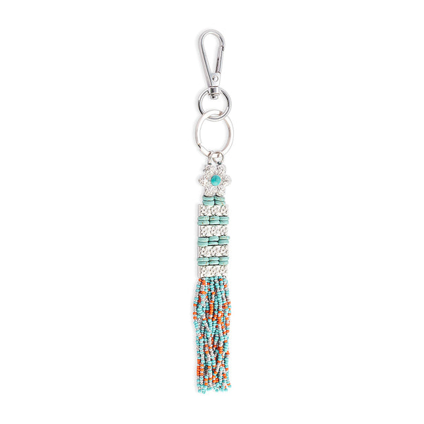 Ranchland Beaded Key Fob