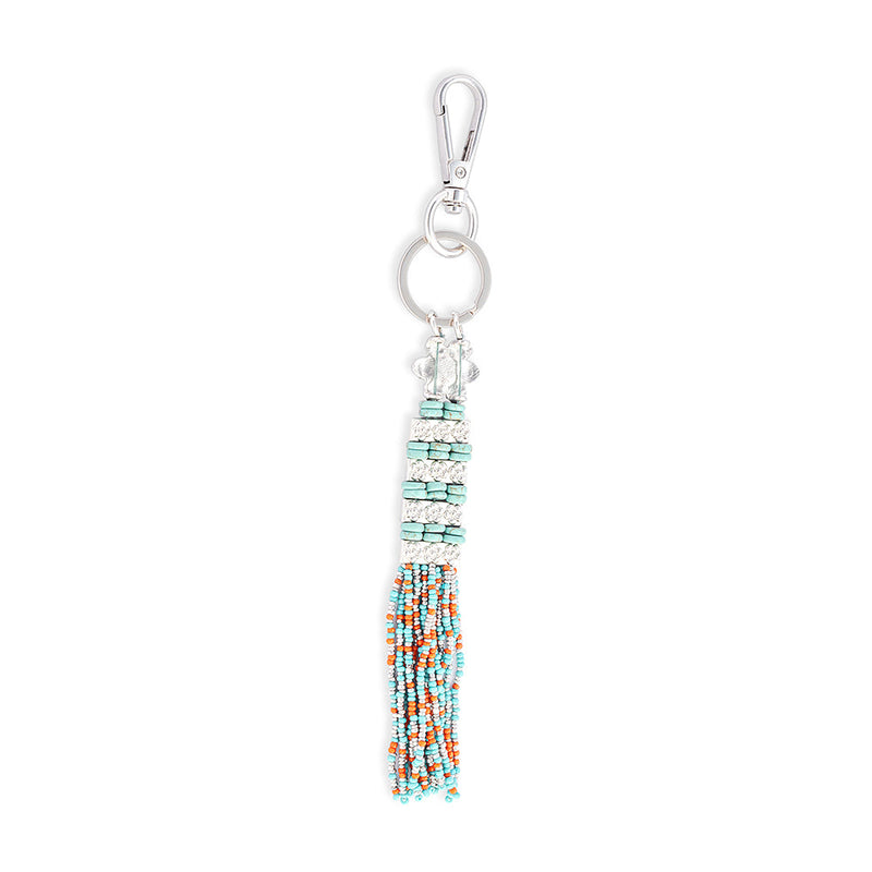 Ranchland Beaded Key Fob