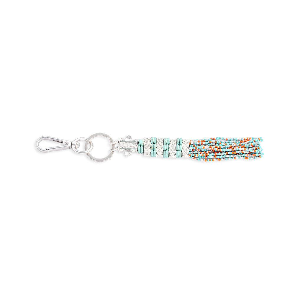 Ranchland Beaded Key Fob