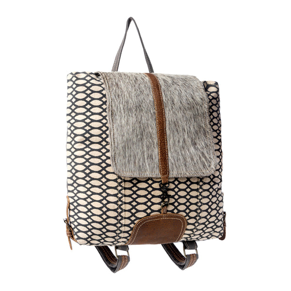Honey Bee Print Backpack Bag - Myra USA