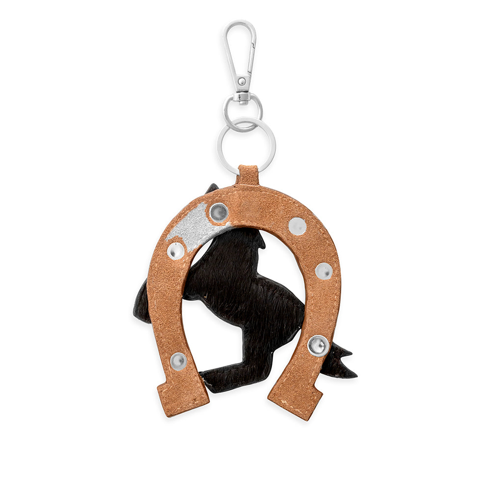 Lucky Pony Horseshoe Key Fob - Myra USA