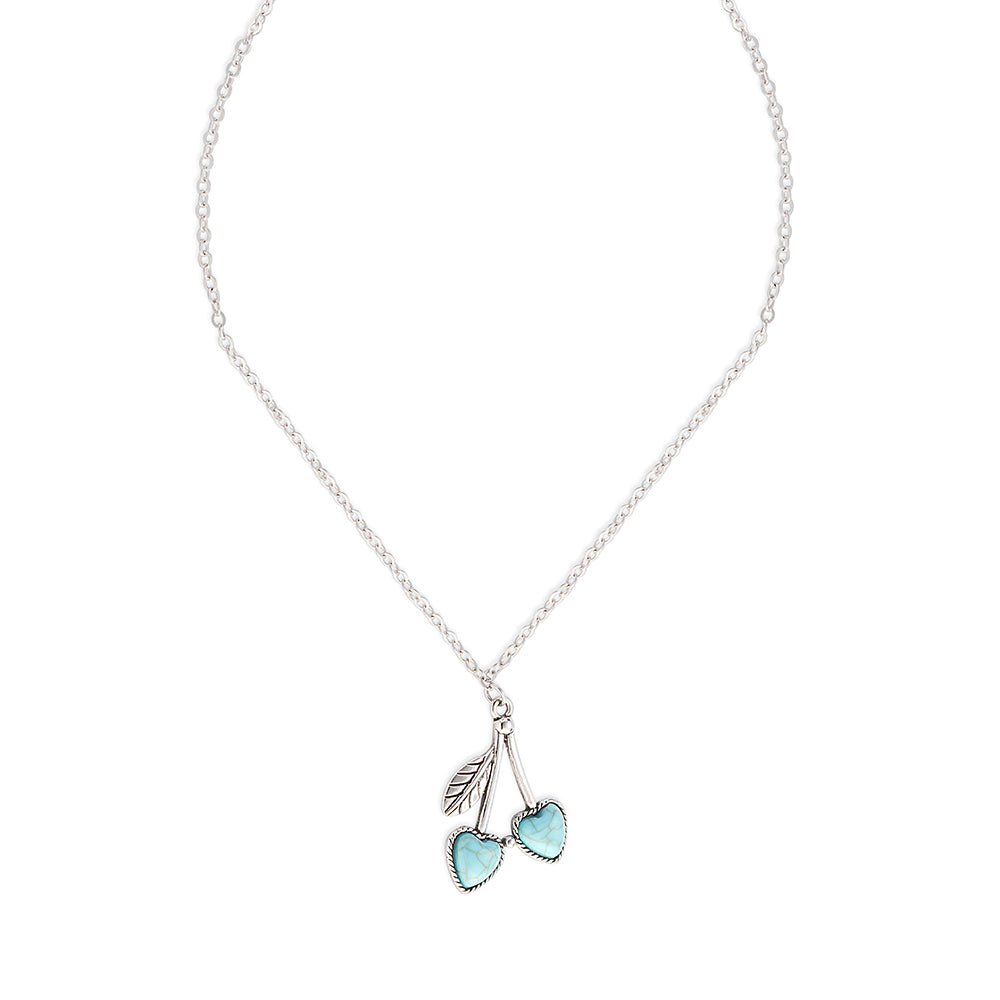 Dangling Hearts Necklace - Myra USA