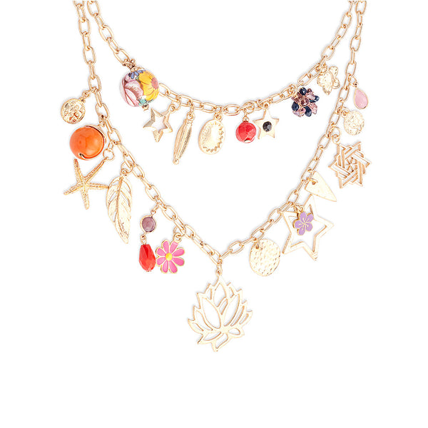 Ocean Charms Necklace - Myra USA