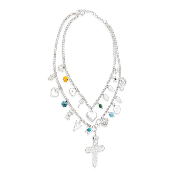 Faithful Me Charms Necklace - Myra USA