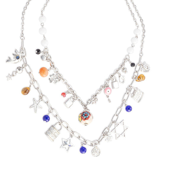 Spectrum Charms Necklace - Myra USA