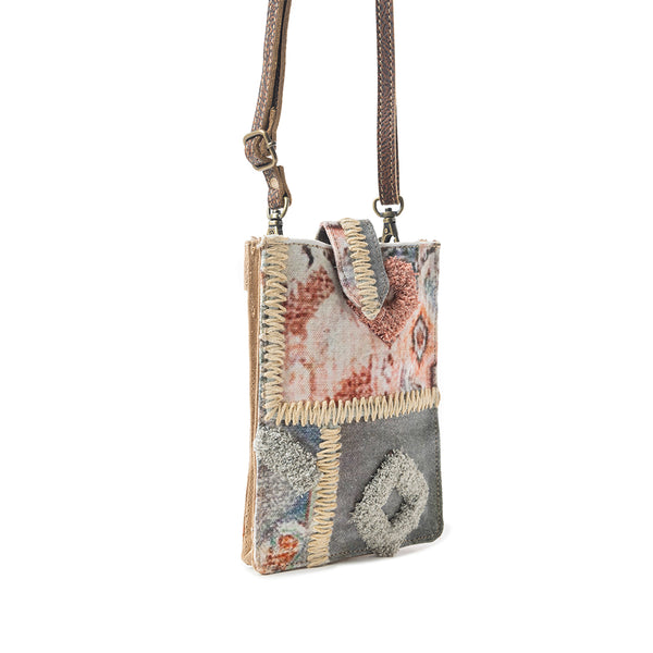 Desert Sage Fringe Cell Phone Bag - Myra USA