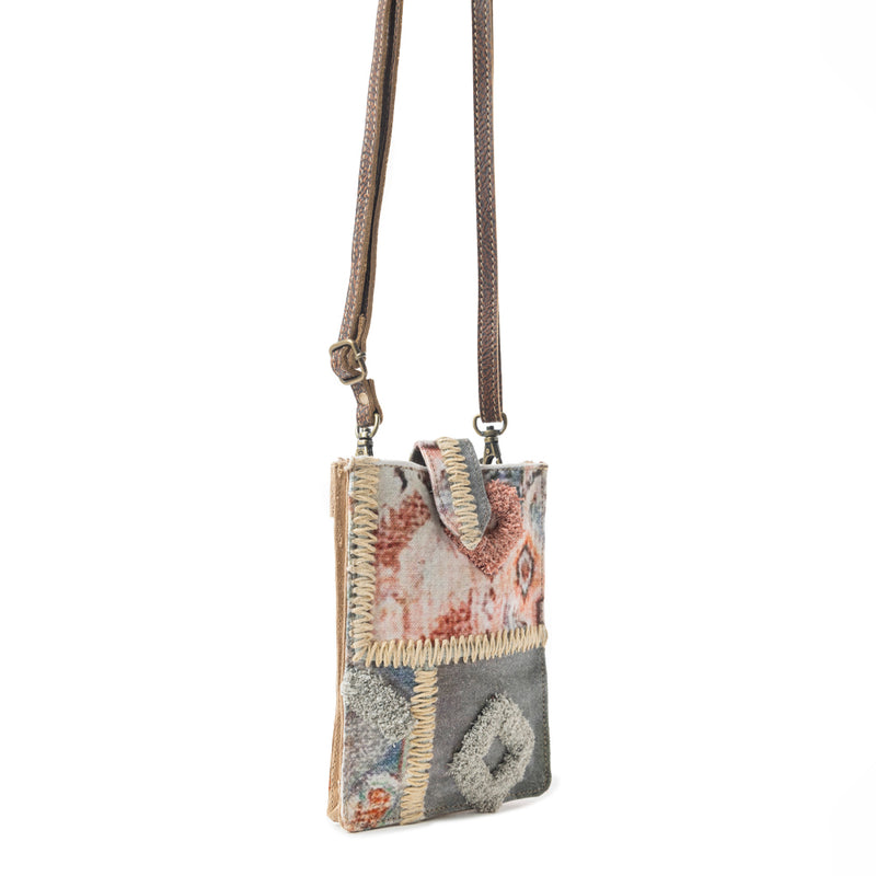 Desert Sage Fringe Cell Phone Bag