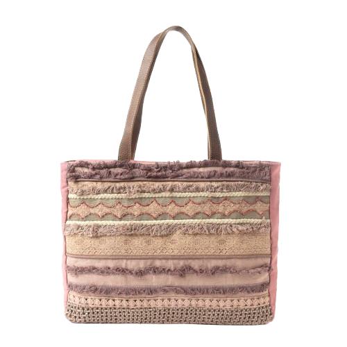 Desert Lace & Fringe Weekender Bag - Myra USA
