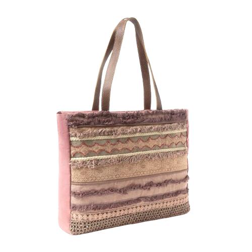 Desert Lace & Fringe Weekender Bag - Myra USA
