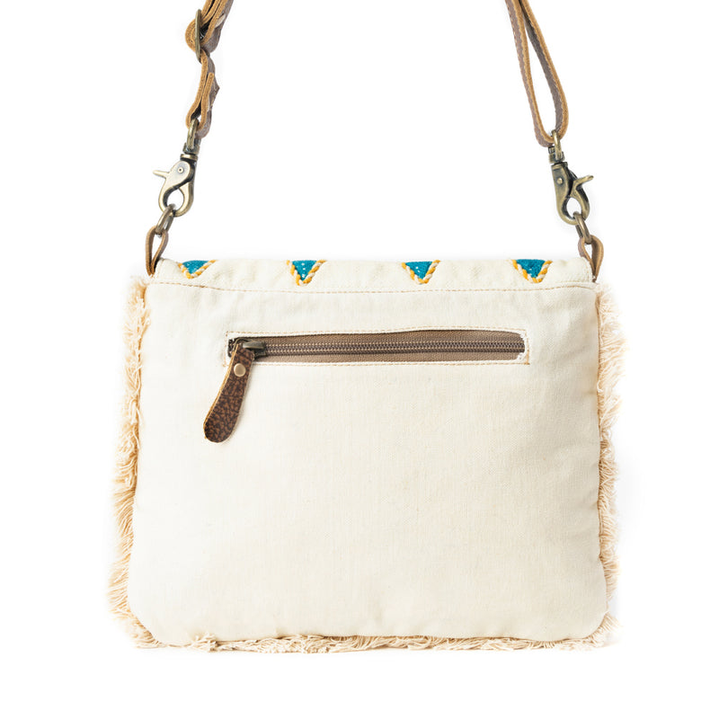 Teal Peaks Crossbody Bag