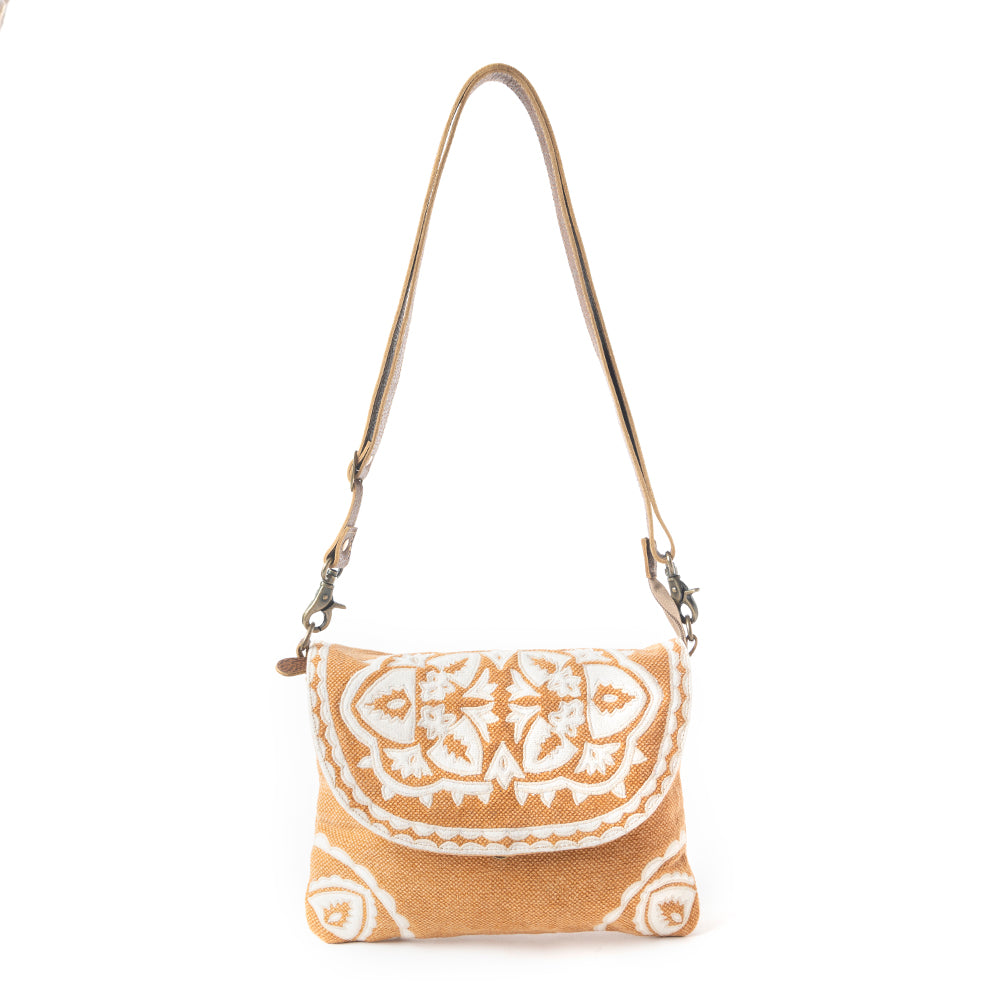 Rose Canyon Textile Crossbody Bag - Myra USA