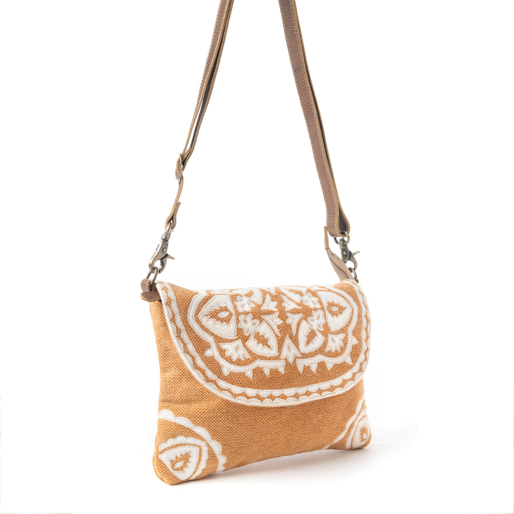 Rose Canyon Textile Crossbody Bag - Myra USA