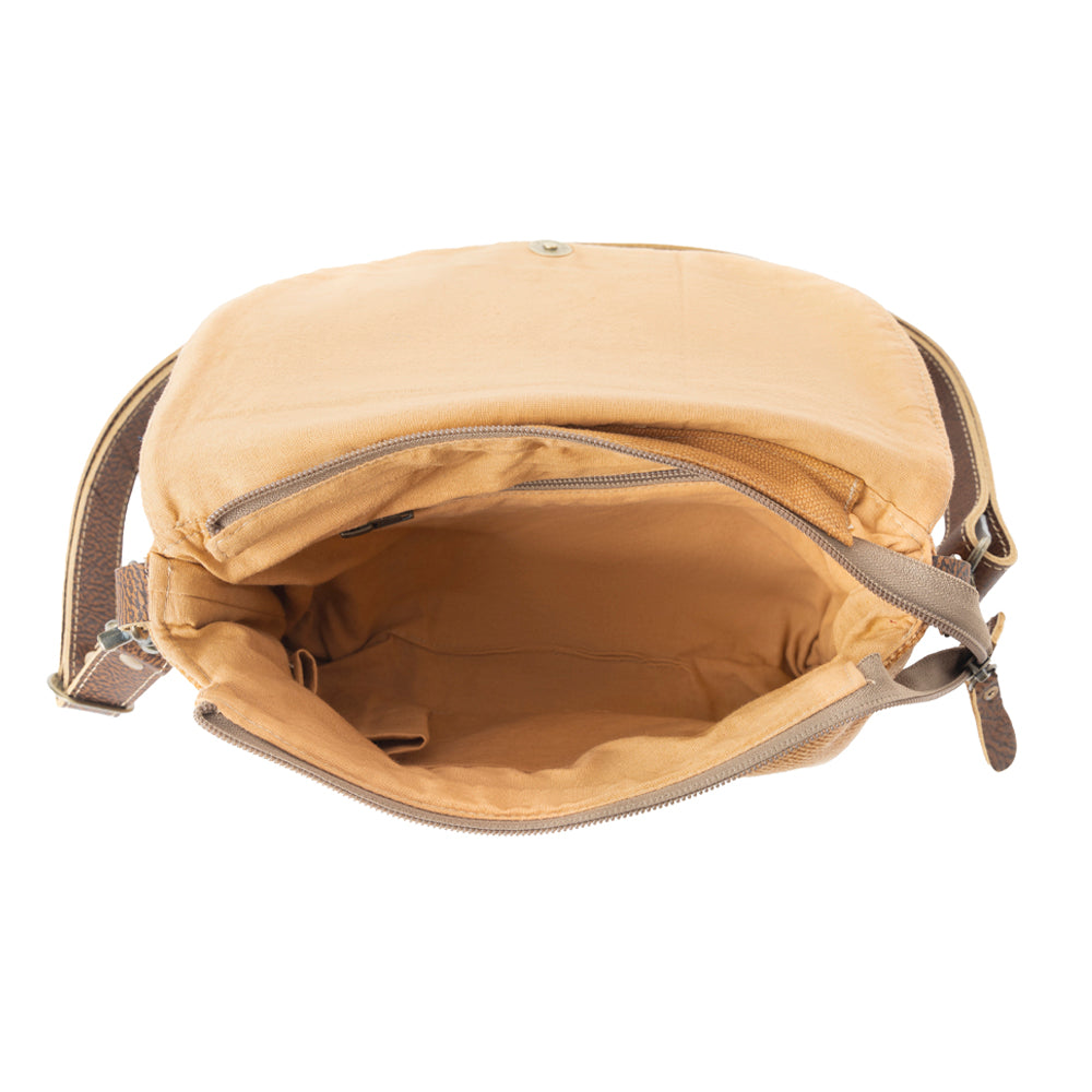 Rose Canyon Textile Crossbody Bag - Myra USA