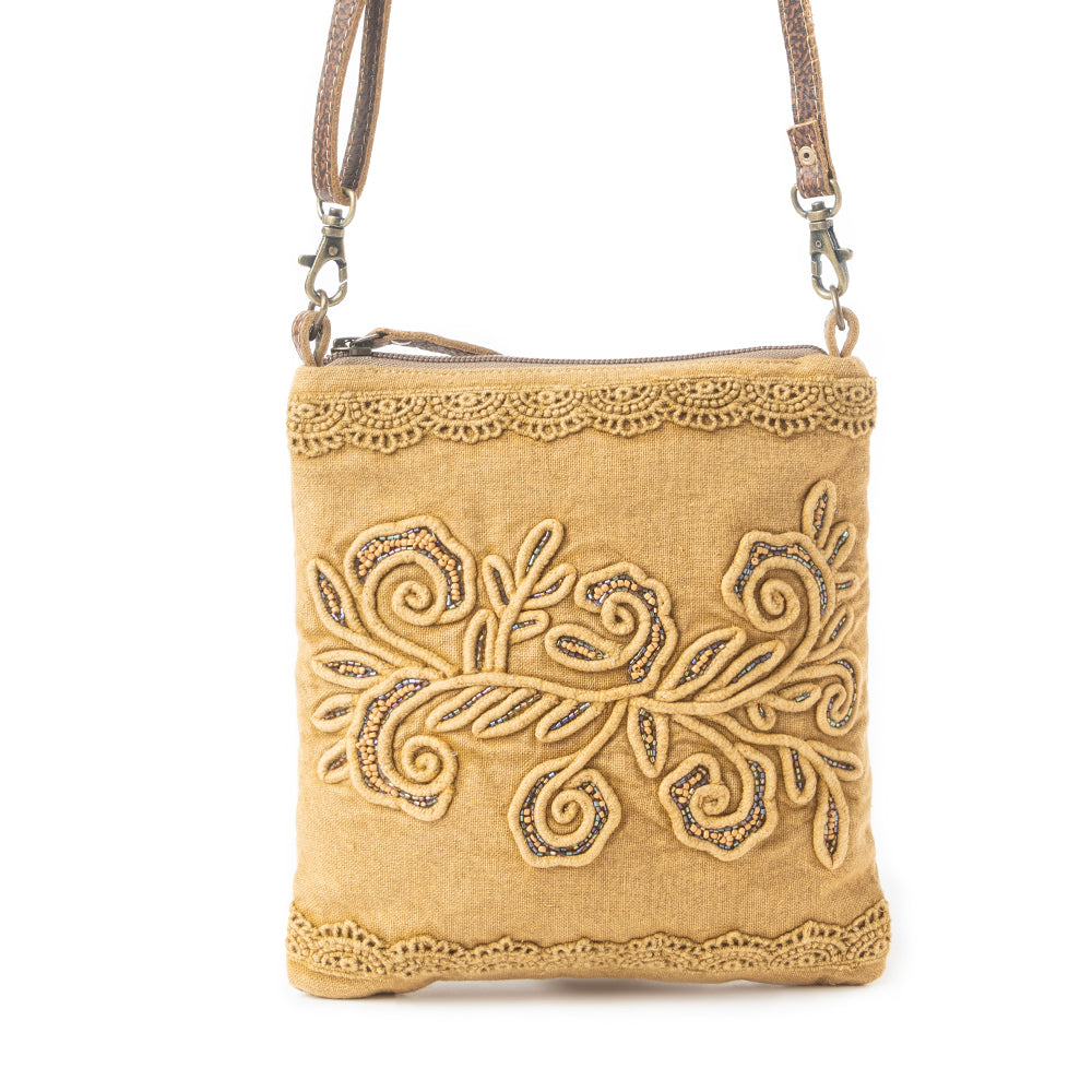 Mesa Beaded Beauty Crossbody Bag - Myra USA