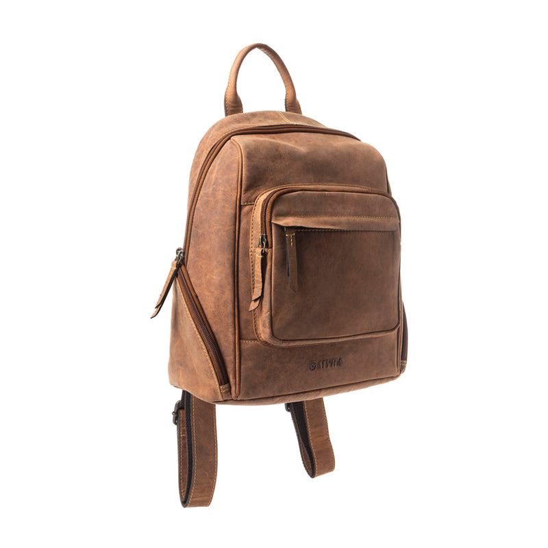 Mountain Range Backpack In Brown