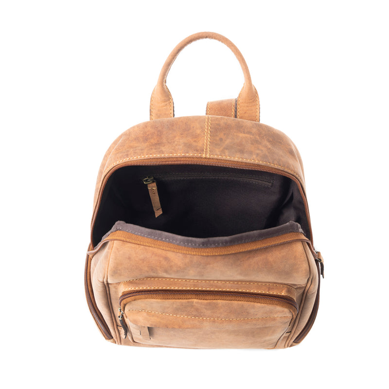 Mountain Range Backpack In Brown