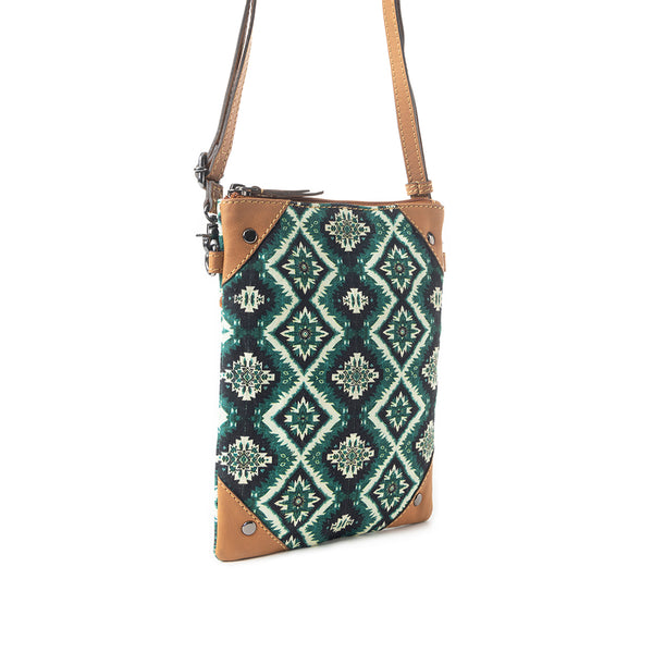 Grand Mesa Memories Crossbody Bag In Green - Myra USA